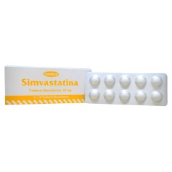 Simvastatina 20 mg Caja x...