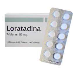 Loratadina 10 mg. Caja x...