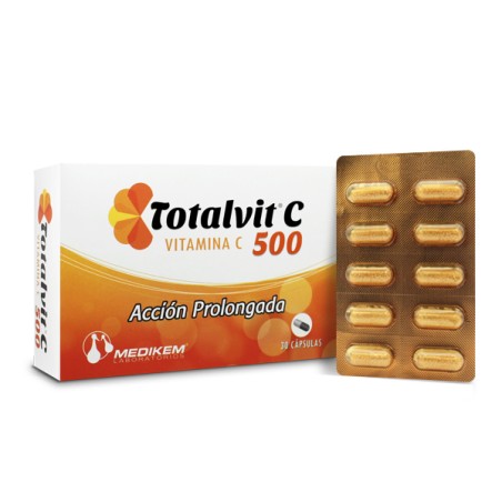 Totalvit C 500 Caja x 30 Capsulas