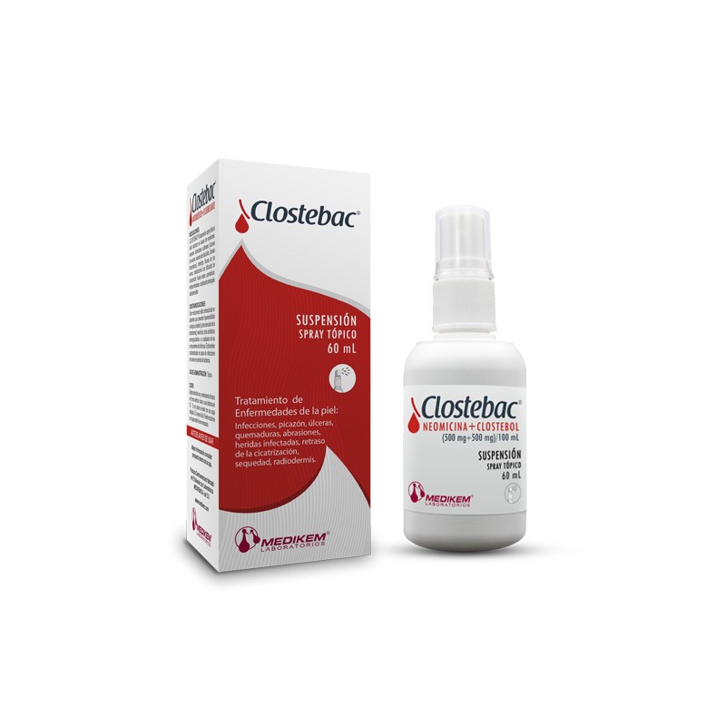 Clostebac Spray Topico x 60 Ml.