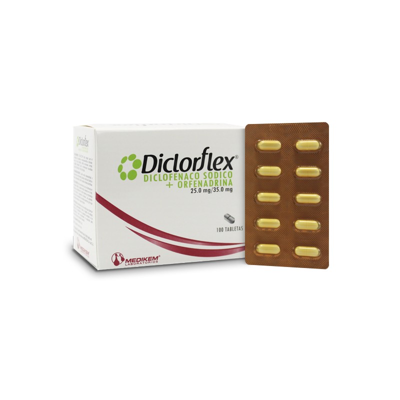 Diclorflex Caja x 100 Tabletas