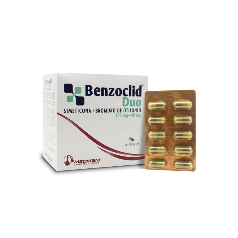 Benzoclid DUO caja x 100 Capsulas