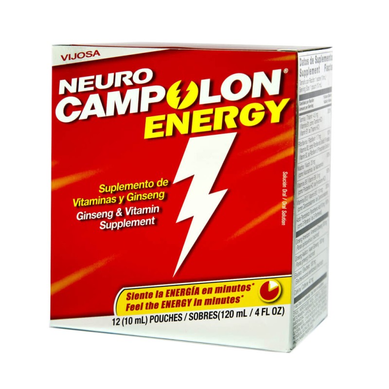 Neuro Campolon Energy Caja x 12 Sobres bebibles