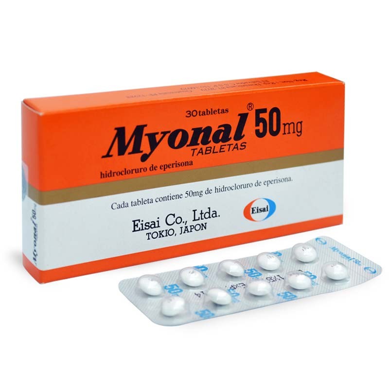 Myonal 50 mg x 30 Tabletas