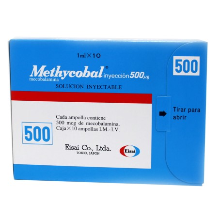 Methycobal caja x 10 Ampollas Inyectadas