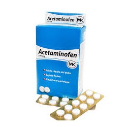 Acetaminofen Mk 500 mg....