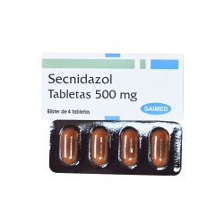 Secnidazol 500 mg. Caja x 4...
