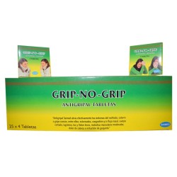 Grip no Grip caja x 100 Tabletas