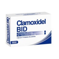 Clamoxidel Bis Caja x 14 Tabletas