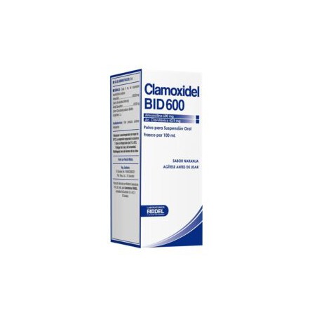 Clamoxidel Bid 600 Suspension x 100 Ml.