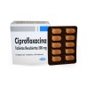 Ciprofloxacina 500 mg  x 10 tabletas