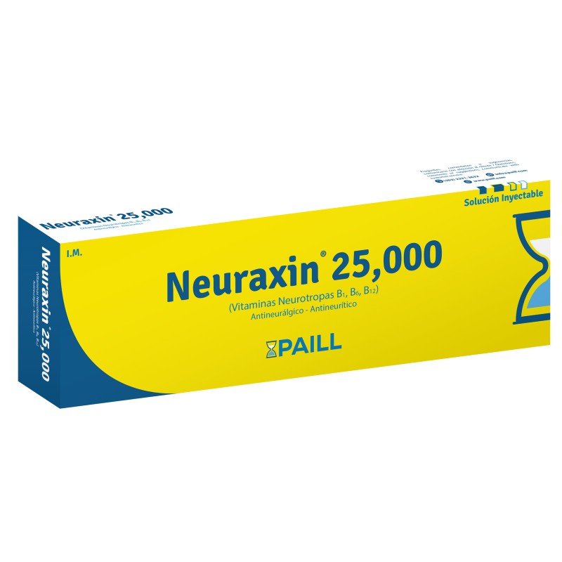 Neuraxin 25,000 x 1 Ampolla Inyectada